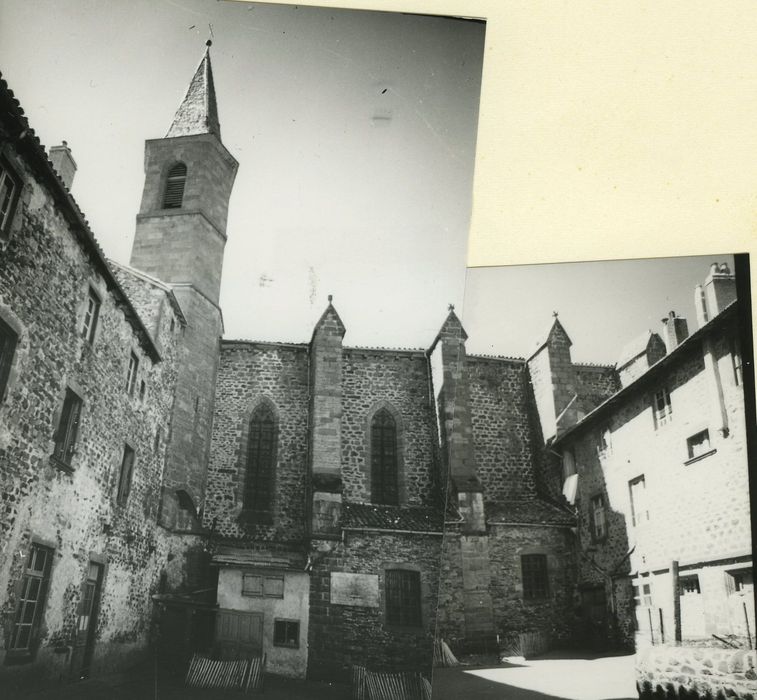 Ancienne église Saint-Vincent : Façade latérale nord, vue générale