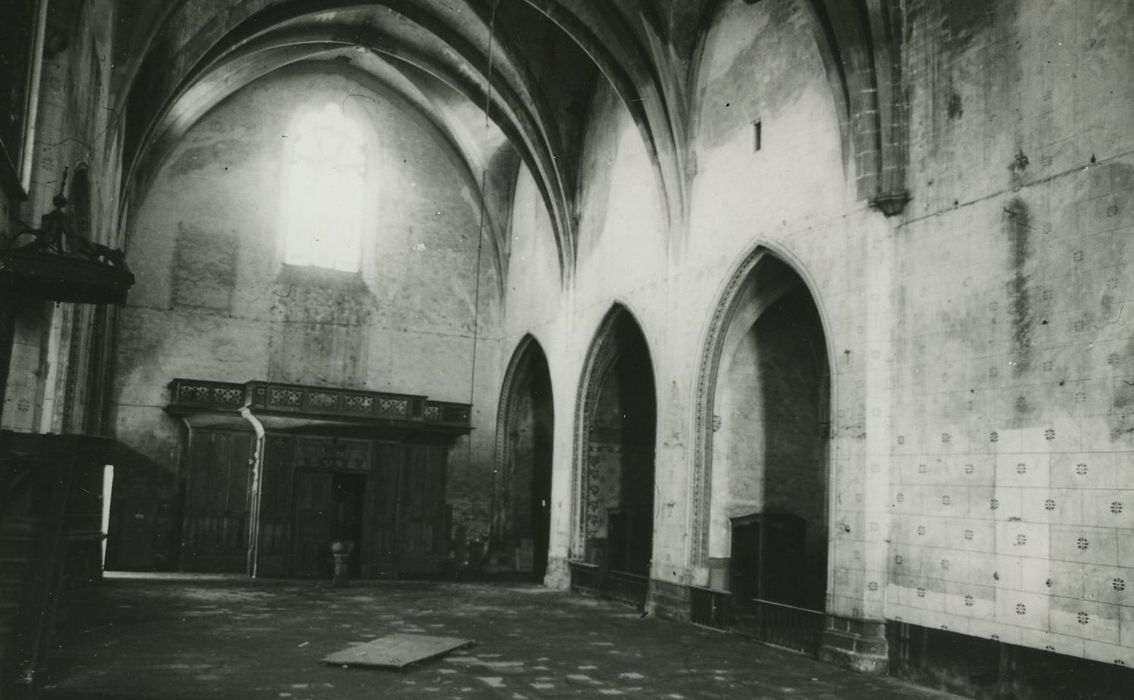 Ancienne église Saint-Vincent : Nef, vue générale