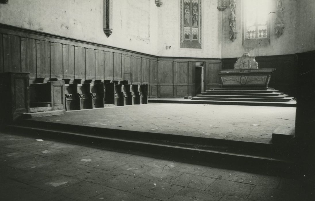 Ancienne église Saint-Vincent : Choeur, vue générale