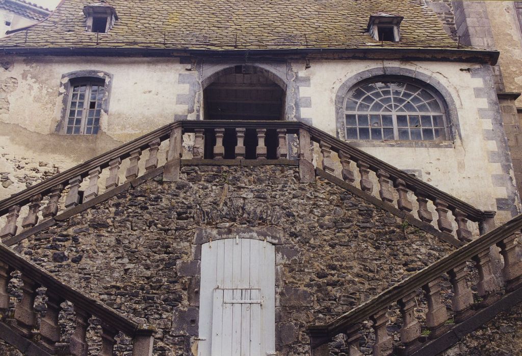 Grand Séminaire : Escalier monumental de la porterie nord, vue partielle