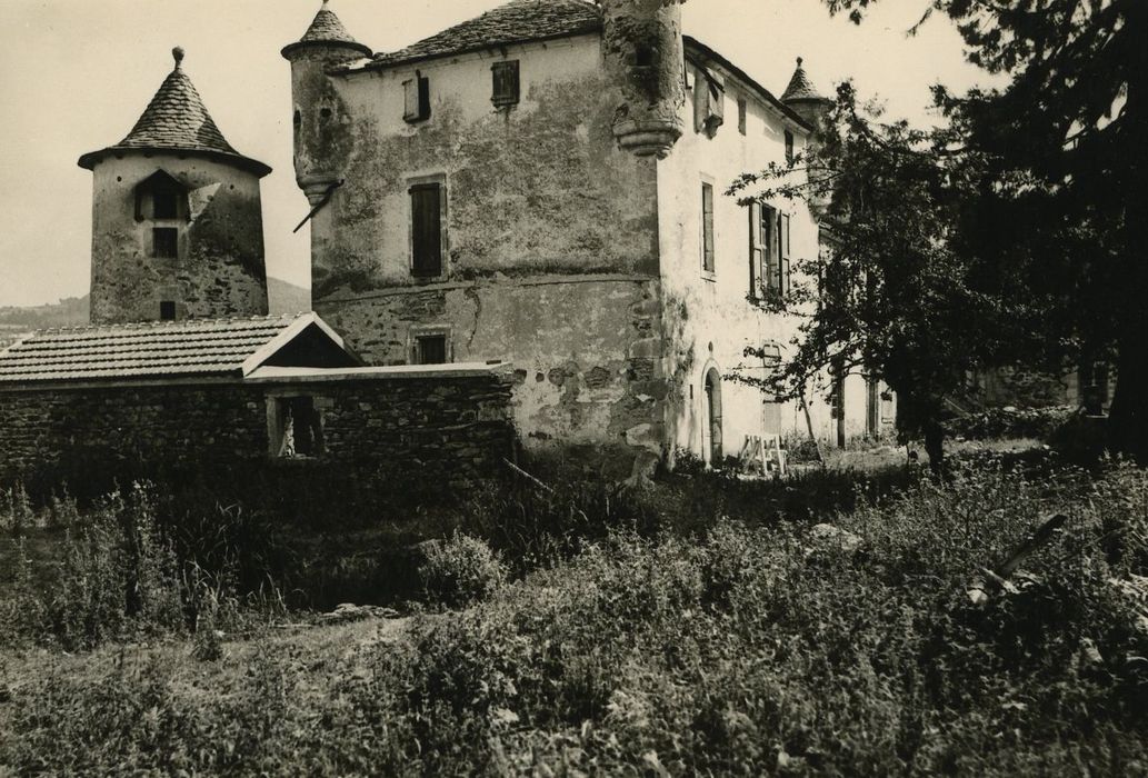 Château de Champ : Ensemble ouest, vue générale