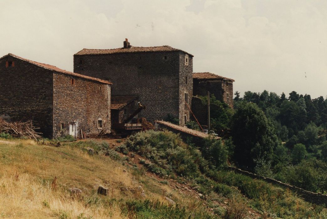 Château de Séjallières : Ensemble nord-ouest, vue générale