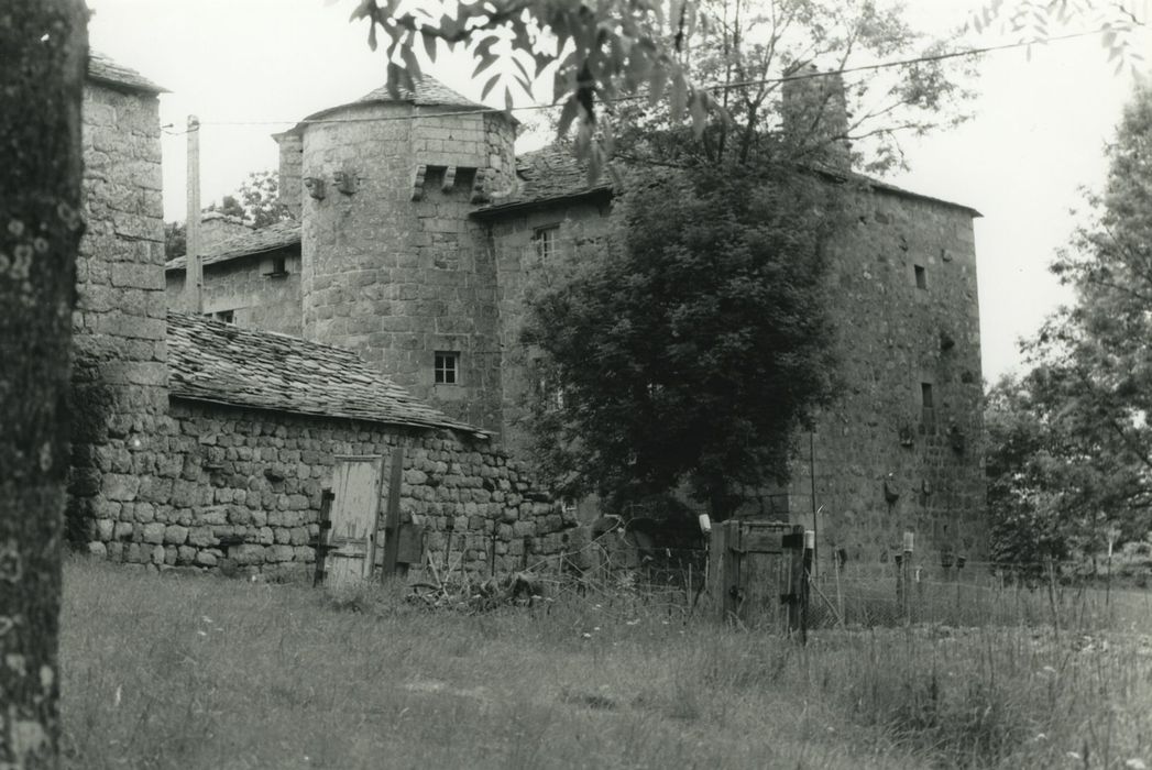 Château de Salcrupt : Ensemble sud-est, vue partielle