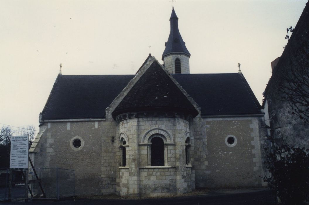 Eglise Notre-Dame : Chevet, vue générale