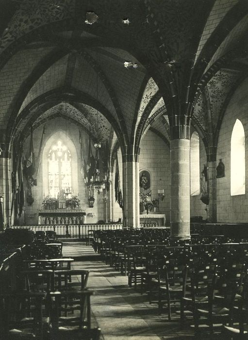 Eglise Saint-Martin : Nef, vue générale