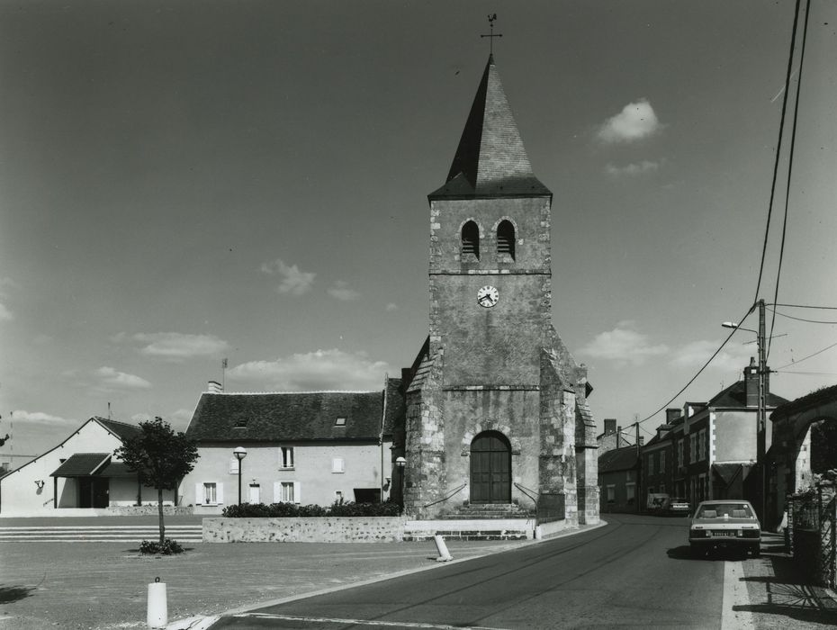 Eglise Saint-André : Façade occidentale, vue générale