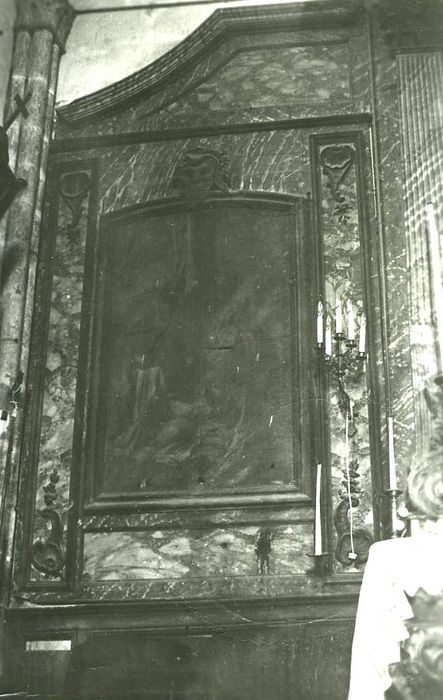 retable, tableau : Descente de croix