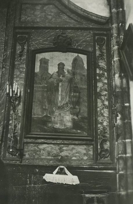 retable, tableau : Saint Martin