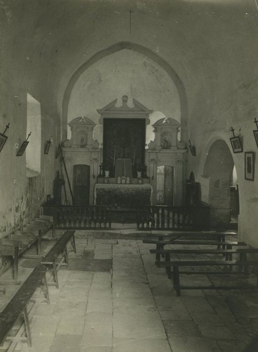 Eglise Saint-Aignan : Nef, vue générale