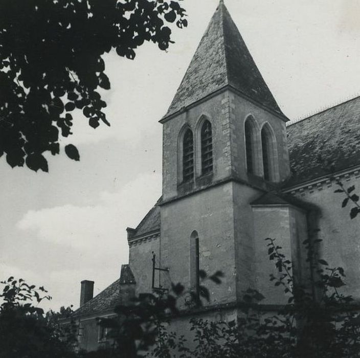 Eglise : Clocher, élévation sud et est, vue générale