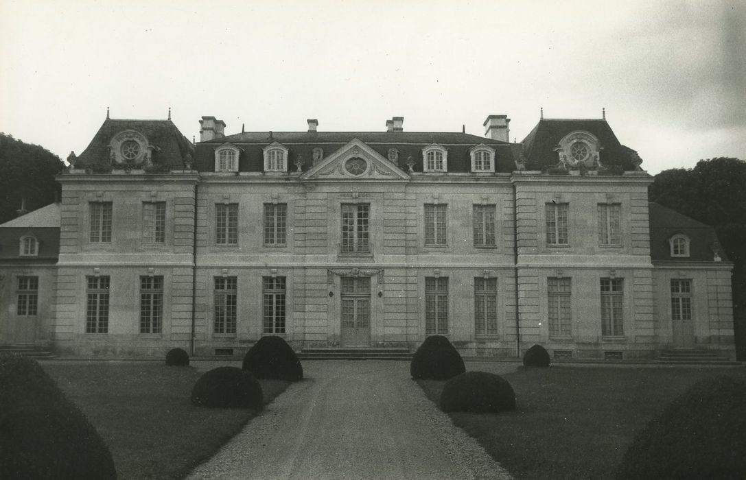 Château de la Moustière : Ensemble sud, vue générale