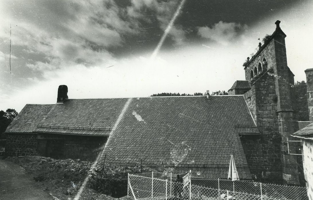 Eglise Sainte-Anastasie : Toiture nord, vue générale