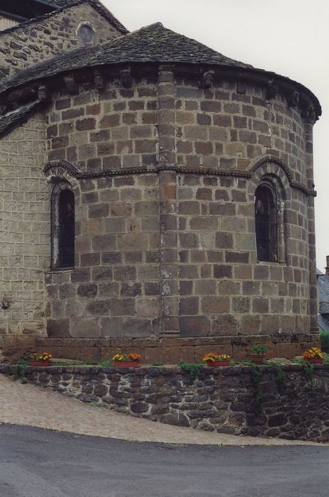 Eglise Saint-Bonnet : Chevet, vue générale