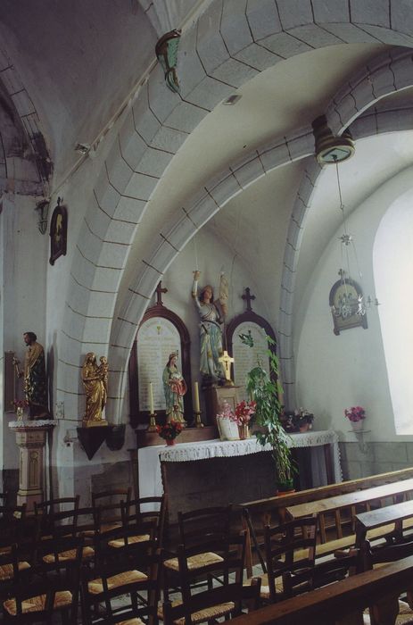 Eglise Saint-Bonnet : 1ère chapelle sud, vue générale