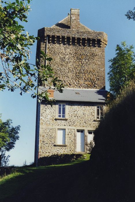 Château fort de Leybros : Elévation sud, vue générale