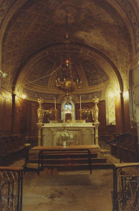 Eglise Saint-Cyr et Sainte-Julitte : Choeur, vue générale