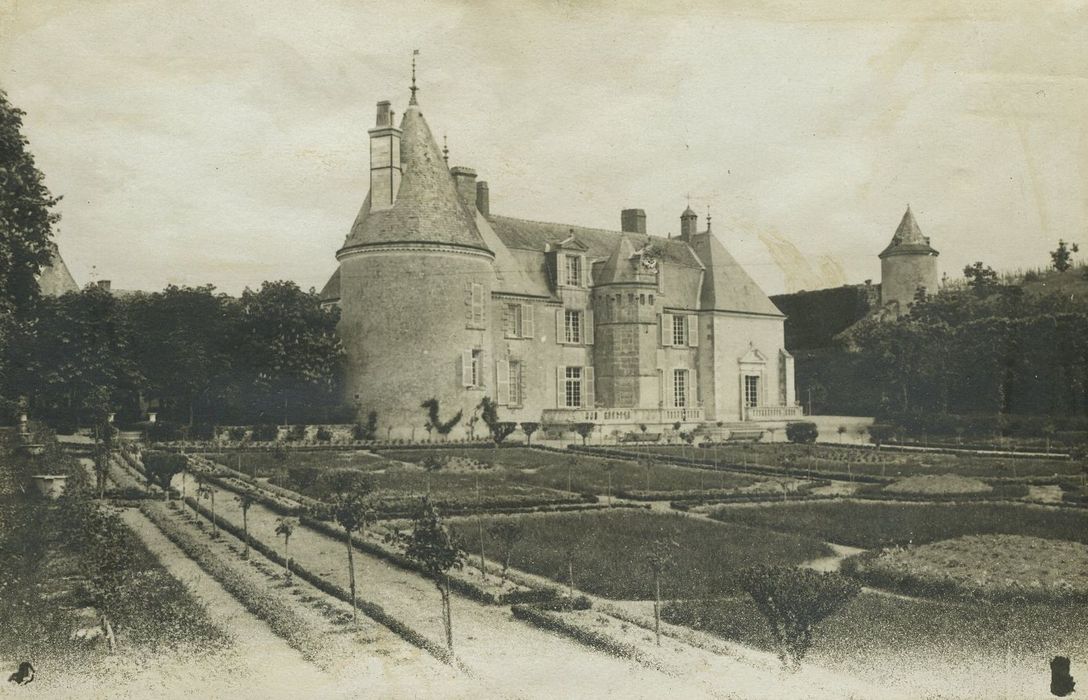 Château de la Chatonnière : Ensemble sud, vue générale