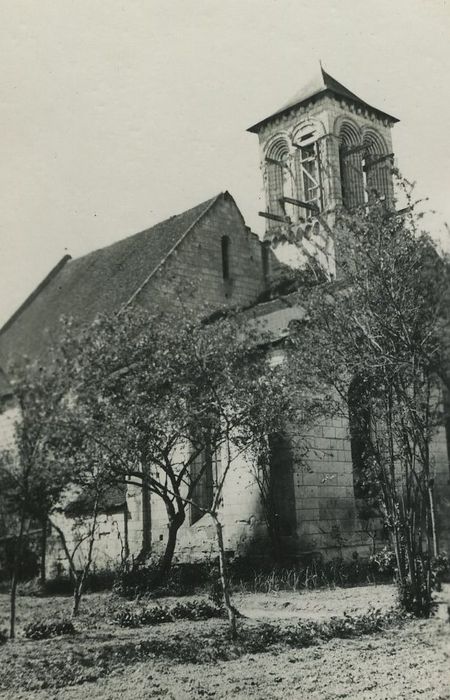 Ancienne église Saint-Laurent : Ensemble sud-est, vue partielle