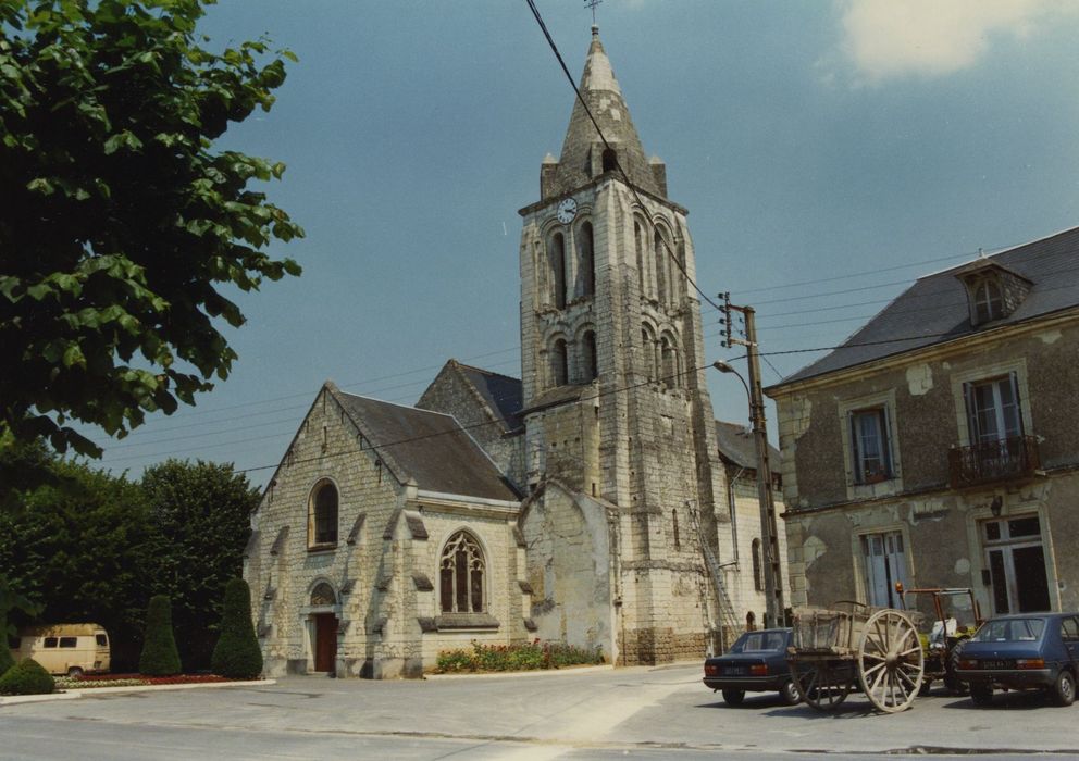 Eglise Saint-Germain : Ensemble sud-ouest, vue partielle