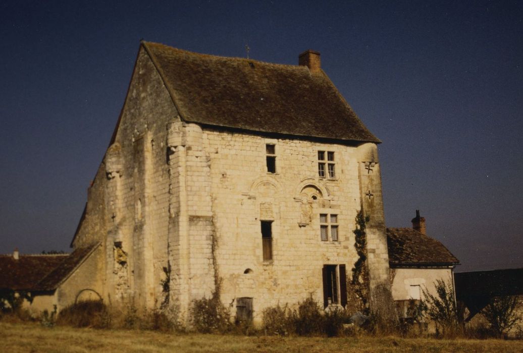 Château de Bossay : Ensemble sud-est, vuegénérale