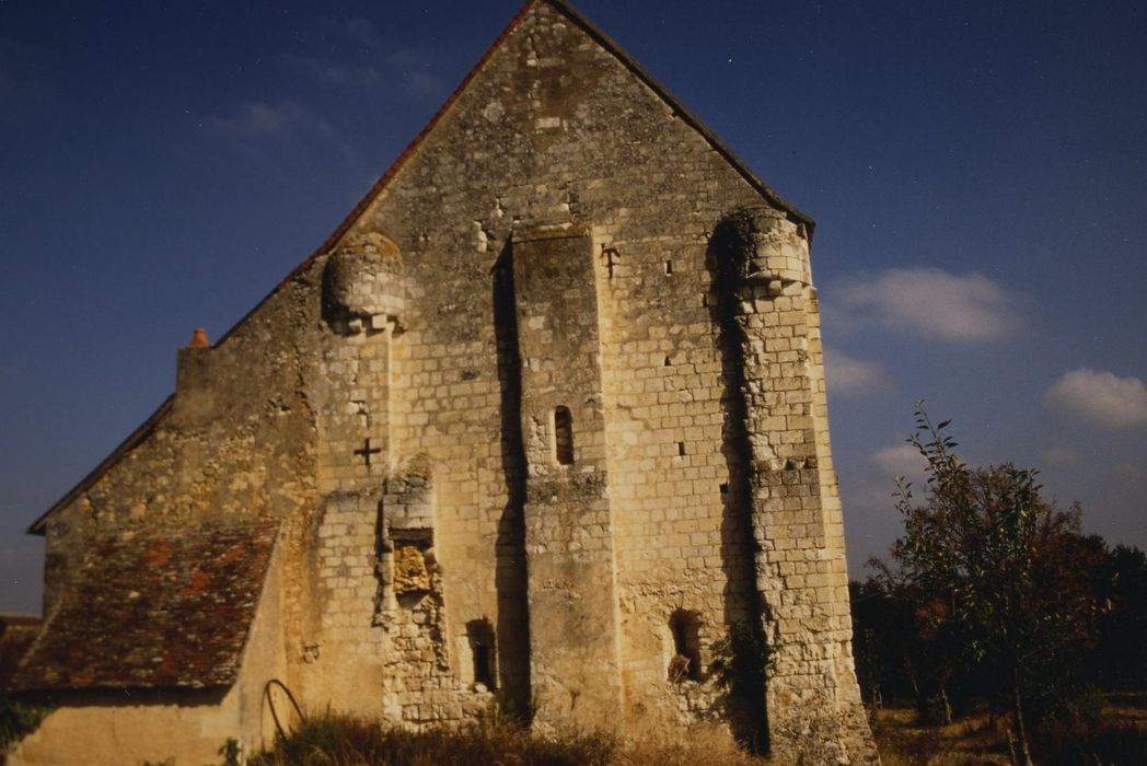 Château de Bossay : Façade sud, vue générale