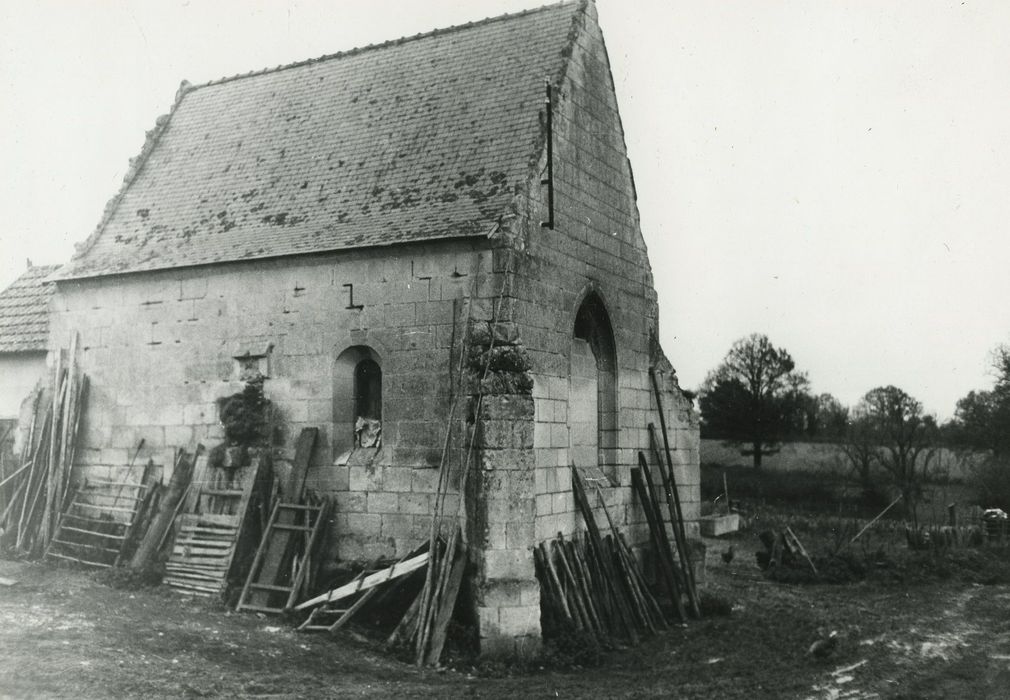 Ancienne chapelle du Genêt : Ensemble sud-est, vue générale