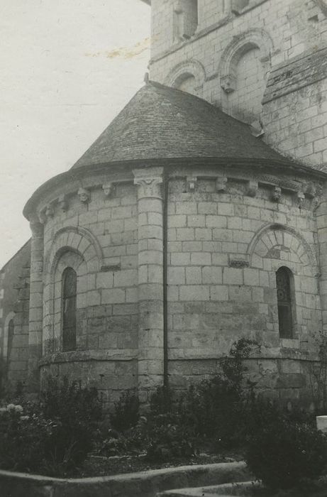 Eglise Saint-Avant : Chevet, vue générale