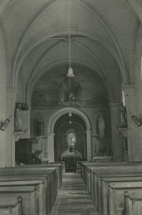 Eglise Saint-Avant : Nef, vue générale