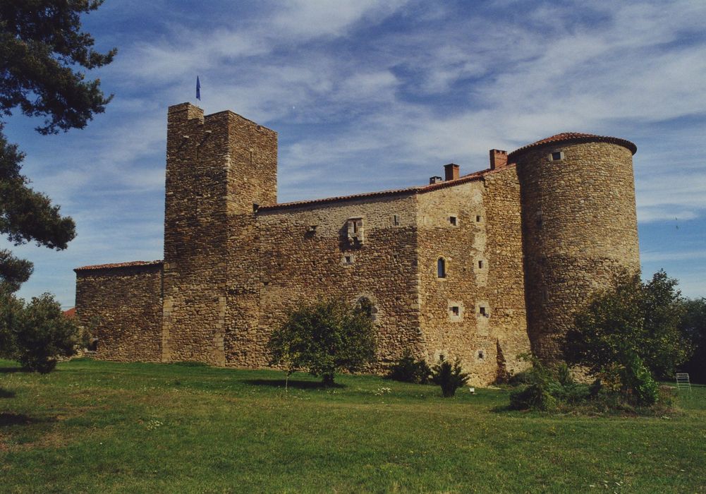 Château de Bosbomparent : Ensemble sud-ouest, vue générale