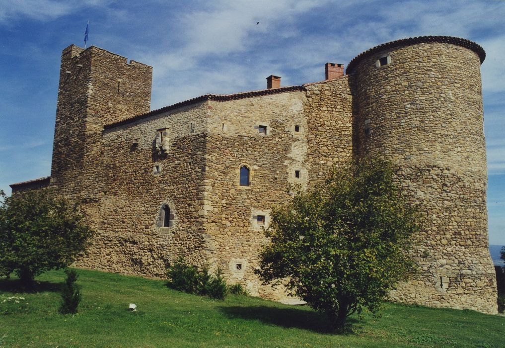 Château de Bosbomparent : Ensemble sud-ouest, vue générale