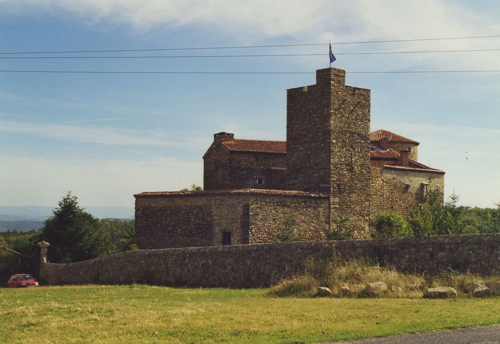 Château de Bosbomparent : Ensemble nord-ouest, vue générale