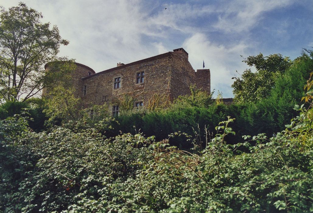 Château de Bosbomparent : Ensemble est, vue partielle