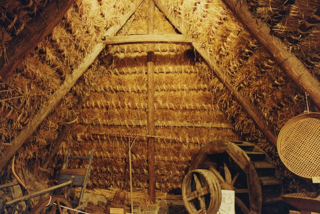 Ferme de Bigorre : Grange, vue partielle