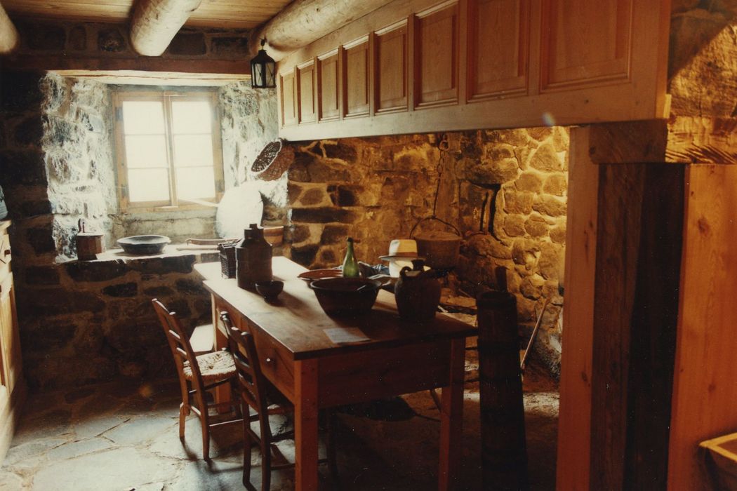 Ferme de Bigorre : Salle commune, vue partielle