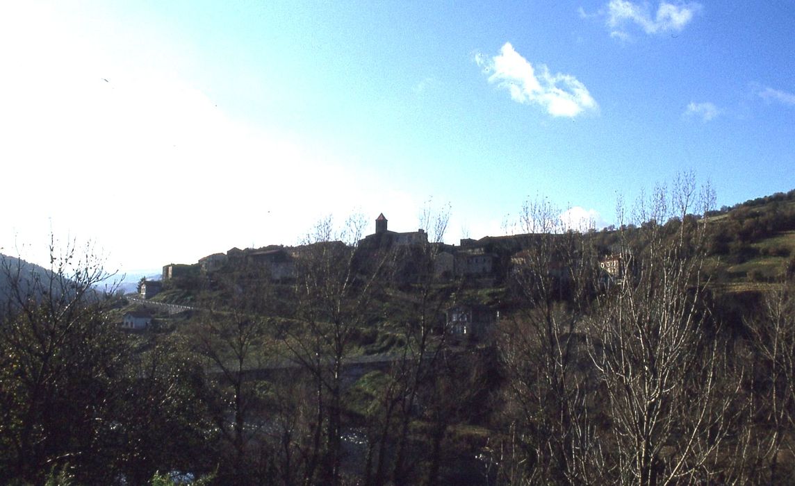 Eglise Saint-Loup : Vue générale de l’église dans son environnement