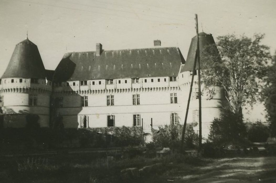 Château de l'Islette : Ensemble sud, vue générale