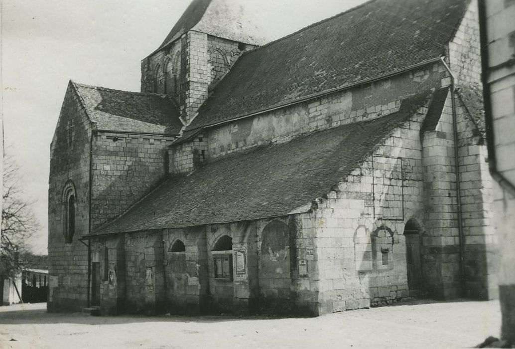 Eglise Notre-Dame : Façade latérale nord, vue générale