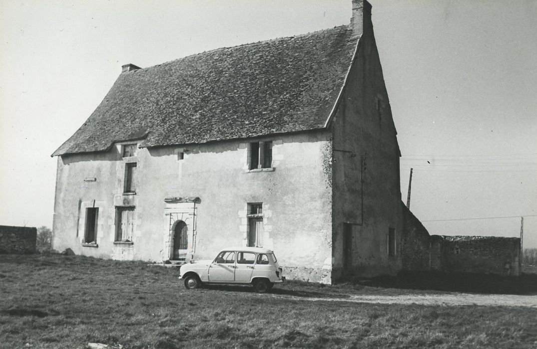 Manoir du Puy : Façade sud, vue générale