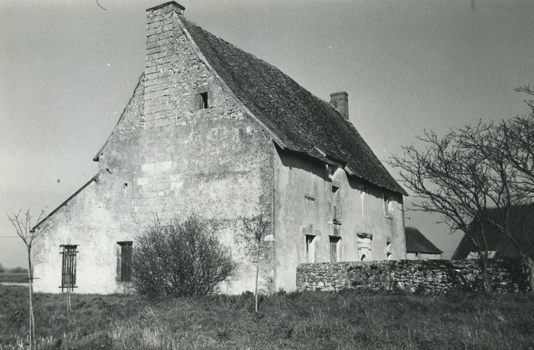 Manoir du Puy : Façades sud et ouest, vue générale