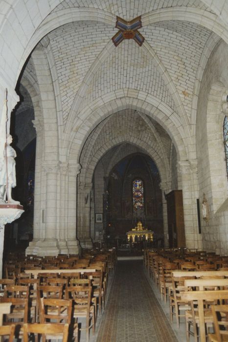 Eglise Saint-Symphorien : Collatéral sud, vue générale