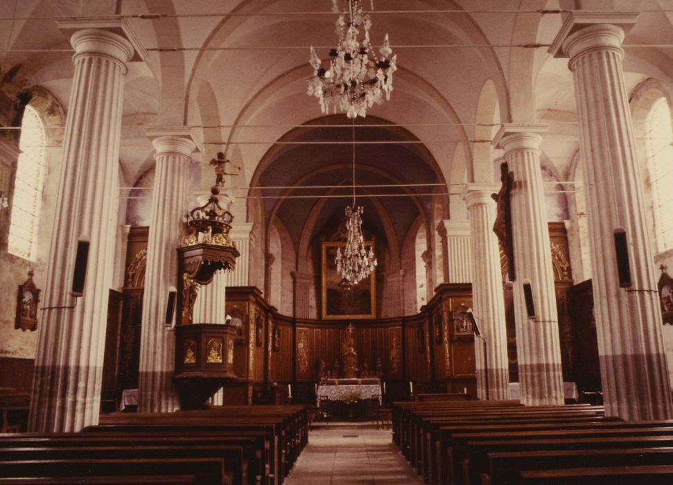 Eglise : Nef, vue générale