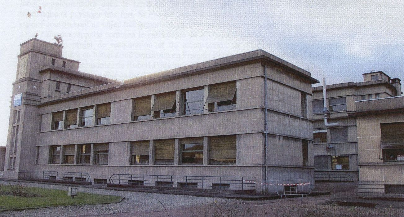 Ancienne usine de la Société des produits chimiques de Clamecy : Ensemble est, vue générale