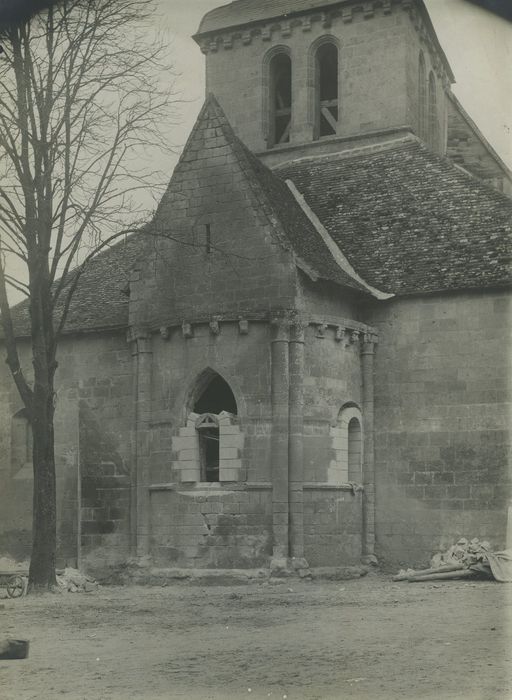 Eglise Saint-Gervais-Saint-Protais : Chevet, vue générale