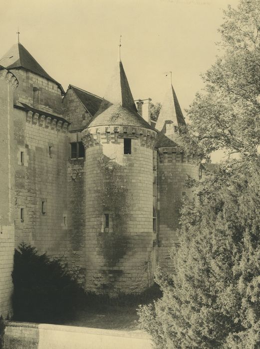 Château : Ensemble sud, vue partielle