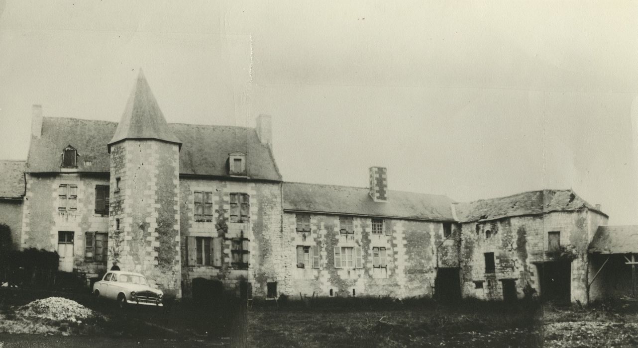 Manoir de Beauvais : Ensemble est, vue générale