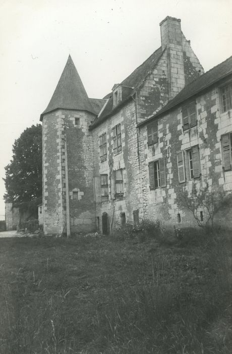 Manoir de Beauvais : Façade est, vue partielle