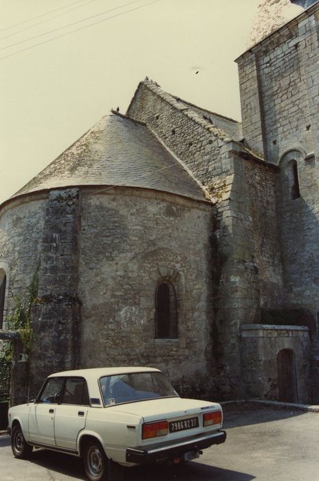 Eglise Saint-Saturnin : Chevet, vue générale