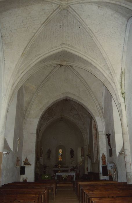 Eglise Saint-Saturnin : Nef, vue générale