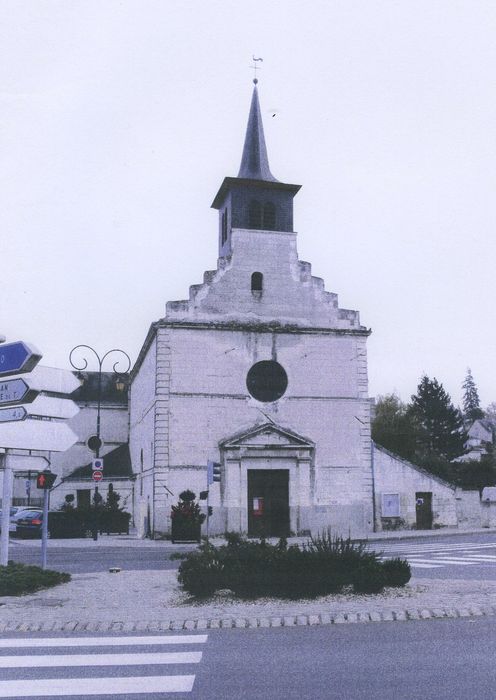 Eglise Saint-Antoine, ancien couvent des Ursulines : Façade occidentale, vue générale