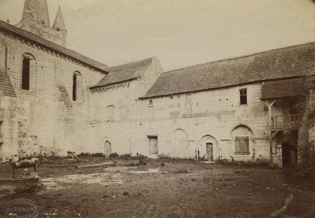 Ancienne abbaye de Bois-Aubry : Ensemble sud-ouest, vue partielle